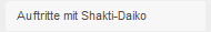 Auftritte mit Shakti-Daiko